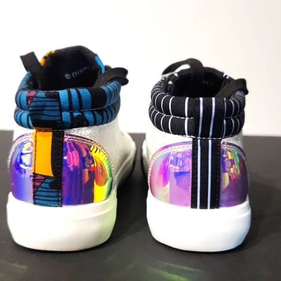 Disney Nightmare Before Christmas Jack Skellington Sally High Top Size 6 - Picture 10 of 16